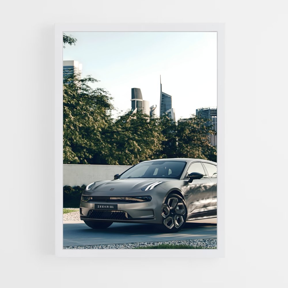 Poster Zeekr automobile – affiche Geely (vue 3)